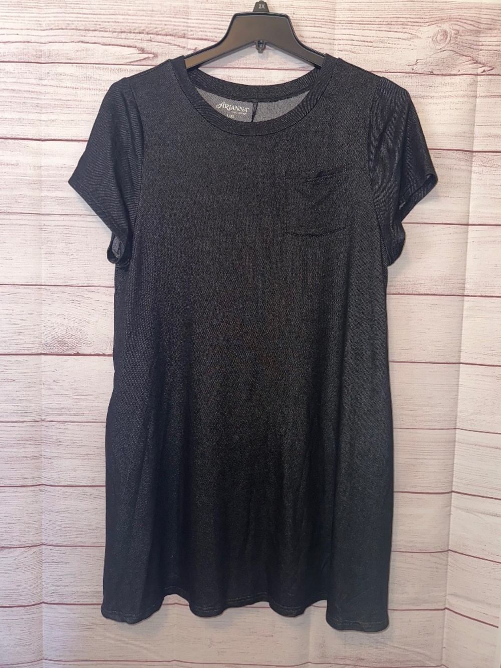 Arianna Brand Womens Size L / XL Tee Shirt Dress - New W/Out Tags